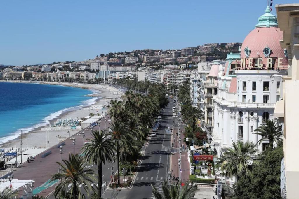 شقة Palais Riviera Chaleureux Lumineux Et Climatise نيس المظهر الخارجي الصورة